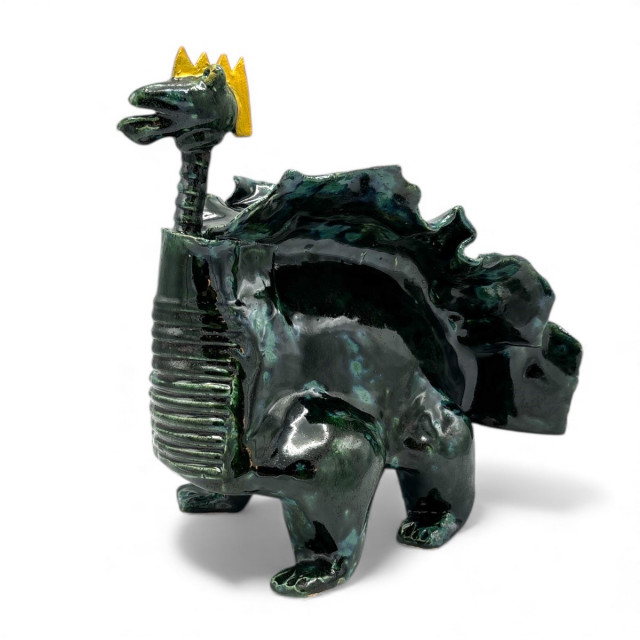 Colja de Roo + Draak, donker groen (01)